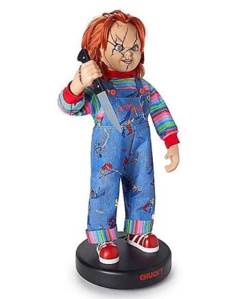 2.4 Ft Bump ‘N Go Chucky Animatronic - Decorations