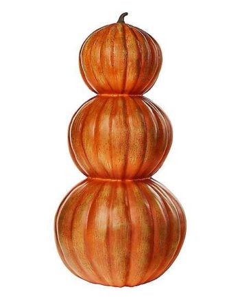 2.4 Ft Light-Up Pumpkin Stack Decoration