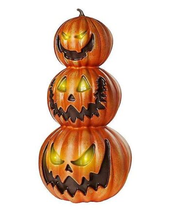 2.4 Ft Light-Up Pumpkin Stack Decoration