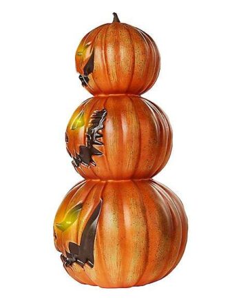 2.4 Ft Light-Up Pumpkin Stack Decoration