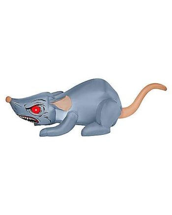 3 Ft Light-Up Rat Inflatable Decoration