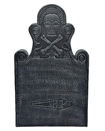 30 Inch Billy Butcherson Tombstone - Hocus Pocus