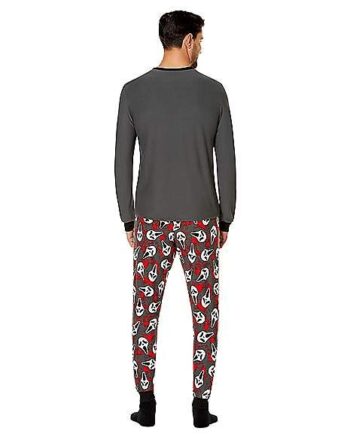 Adult Ghostface Pajama Set- Ghostface