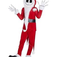 Adult Jack Skellington Santa Costume - The Nightmare Before Christmas