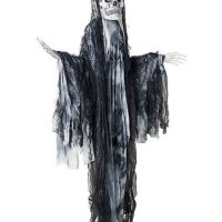 Animated Light-Up Hanging Reaper - Decorations