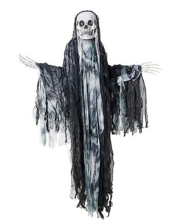 Animated Light-Up Hanging Reaper - Decorations