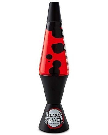 Black and Red Demon Slayer Lava Lamp - 17 Inch