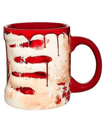 Bloody Handprint Mug - 20 oz.