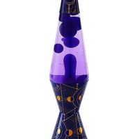 Blue and Purple Moon Phases Lava Lamp - 14.5 Inch