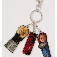 Chucky and Tiffany Keychain