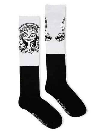 Corpse Bride Knee High Socks