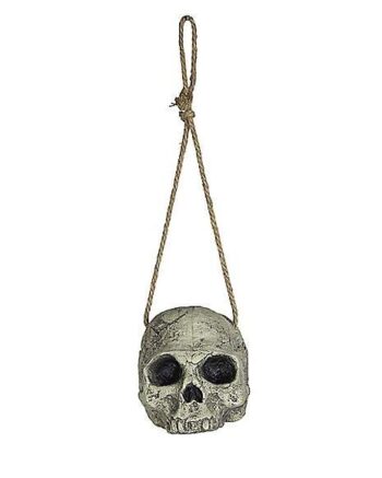 Decrepit Hanging Skull - Decorations