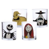 Disney Nightmare Before Christmas 10oz Set of 4 Glasses