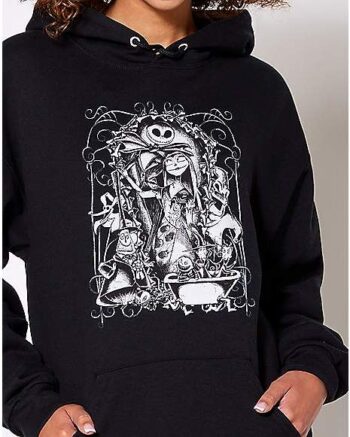 Eternal Jack Skellington and Sally Hoodie - The Nightmare Before Christmas