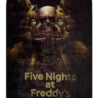 Five Nights at Freddy's Skull Fleece Blanket - Five Nights at Freddy's