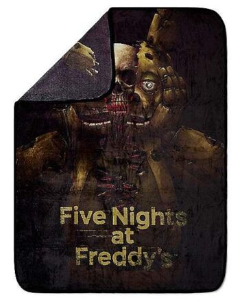 Five Nights at Freddy's Skull Fleece Blanket - Five Nights at Freddy's