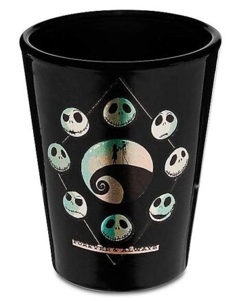 Forever and Always Mini Glass - The Nightmare Before Christmas