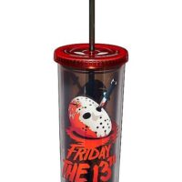 Friday the 13th Cup with Straw 20 oz. - Friday the 13th