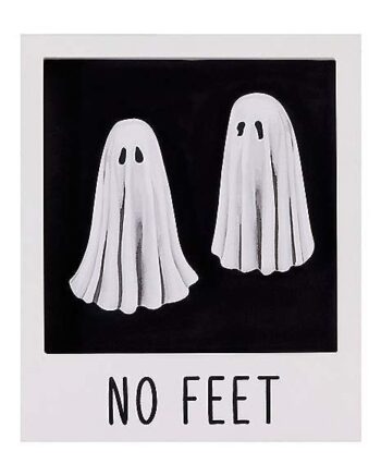 Ghost Duo Polaroid Picture Sign