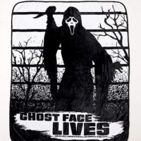 Ghost Face Lives Fleece Blanket - Ghost Face ®