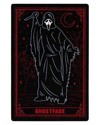 Ghost Face Tarot Magnet