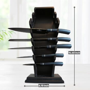 Gothic knife holder - Gothic Kitchen decor Goth kitchen accessories & coffin knife holder Gothic home decorations Gothic room decor （Without Knives）