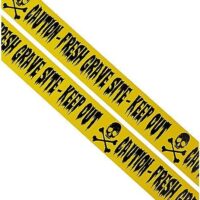 Gravesite Caution Tape