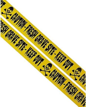 Gravesite Caution Tape