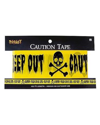 Gravesite Caution Tape