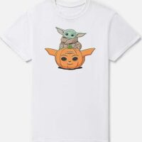 Grogu Pumpkin T Shirt - The Mandalorian