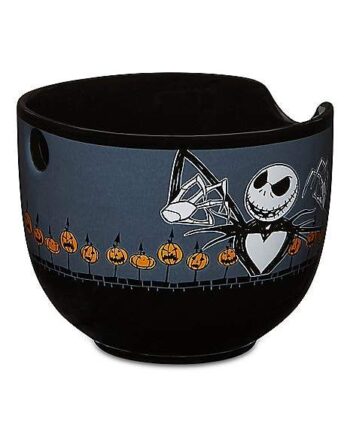 Jack Skellington Pumpkin Bowl with Chopsticks - The Nightmare Before Christmas