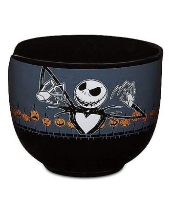 Jack Skellington Pumpkin Bowl with Chopsticks - The Nightmare Before Christmas