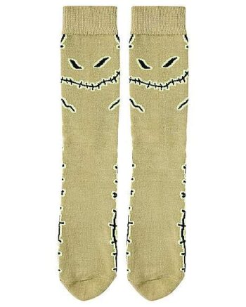 Jack Skellington and Oogie Boogie Crew Socks 2 Pair - The Nightmare Before Christmas