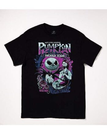 Jack Skellington's Pumpkin King World Tour T Shirt - The Nightmare Before Christmas