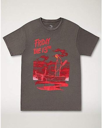 Jason Voorhees Boat T Shirt - Friday the 13th