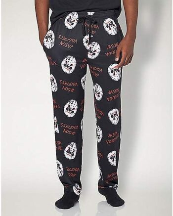 Jason Voorhees Mask Lounge Pants – Friday the 13th