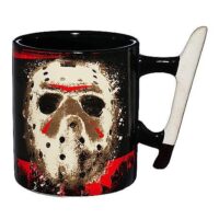 Jason Voorhees Mask Molded Handle Coffee Mug 20 oz. - Friday the 13th