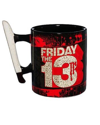 Jason Voorhees Mask Molded Handle Coffee Mug 20 oz. - Friday the 13th