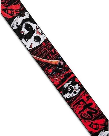 Jason Voorhees Mask Seat Belt Belt - Friday the 13th