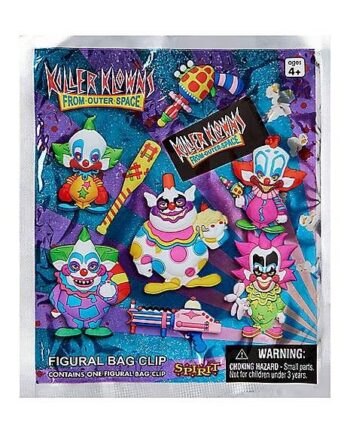 Killer Klowns From Outer Space Figural Bag Clip Blind Pack