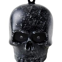 LED Hanging Black Skull Lightshow Projection