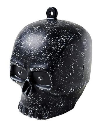 LED Hanging Black Skull Lightshow Projection