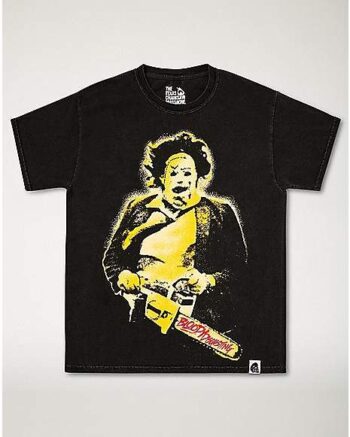 Leatherface x Bloody Disgusting T Shirt - The Texas Chainsaw Massacre