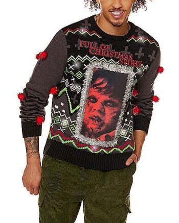 Light-Up Full of Christmas Spirit The Exorcist Christmas Sweater