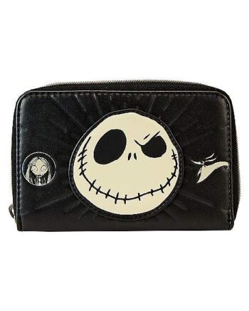 Loungefly Jack Skellington and Sally Zip Wallet - The Nightmare Before Christmas