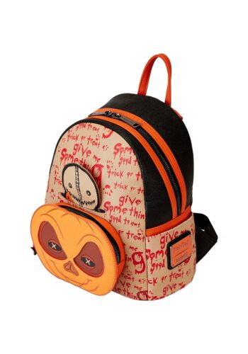 Loungefly Legendary Pictures Trick 'r Treat Sam Pumpkin Cosplay Mini Backpack