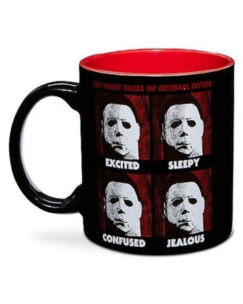 Many Faces of Michael Myers Mug 20 oz. - Halloween