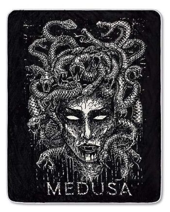 Medusa Fleece Blanket