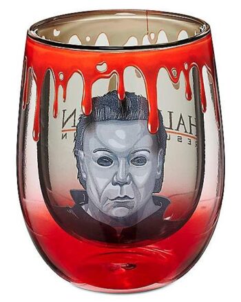 Michael Myers Double Wall Stemless Wine Glass 13 oz. - Halloween