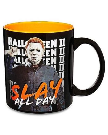 Michael Myers Slay All Day Coffee Mug 20 oz. - Halloween II